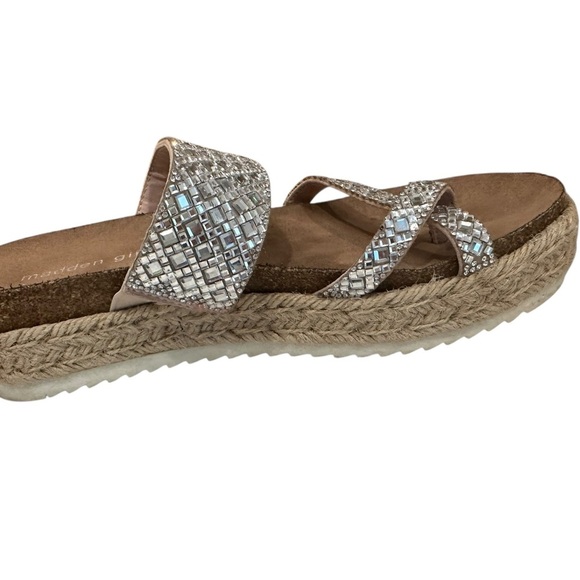 Women’s Steve Madden Case Platform Espradille S
Rhinestone Sandals Size 7.5 - Picture 7 of 9